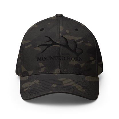 Mounted Horn Structured Twill Cap