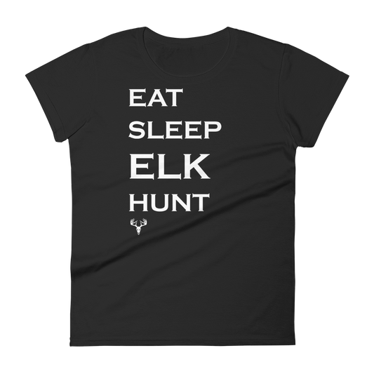 Eat Sleep Elk Hunt Women's short sleeve t-shirt