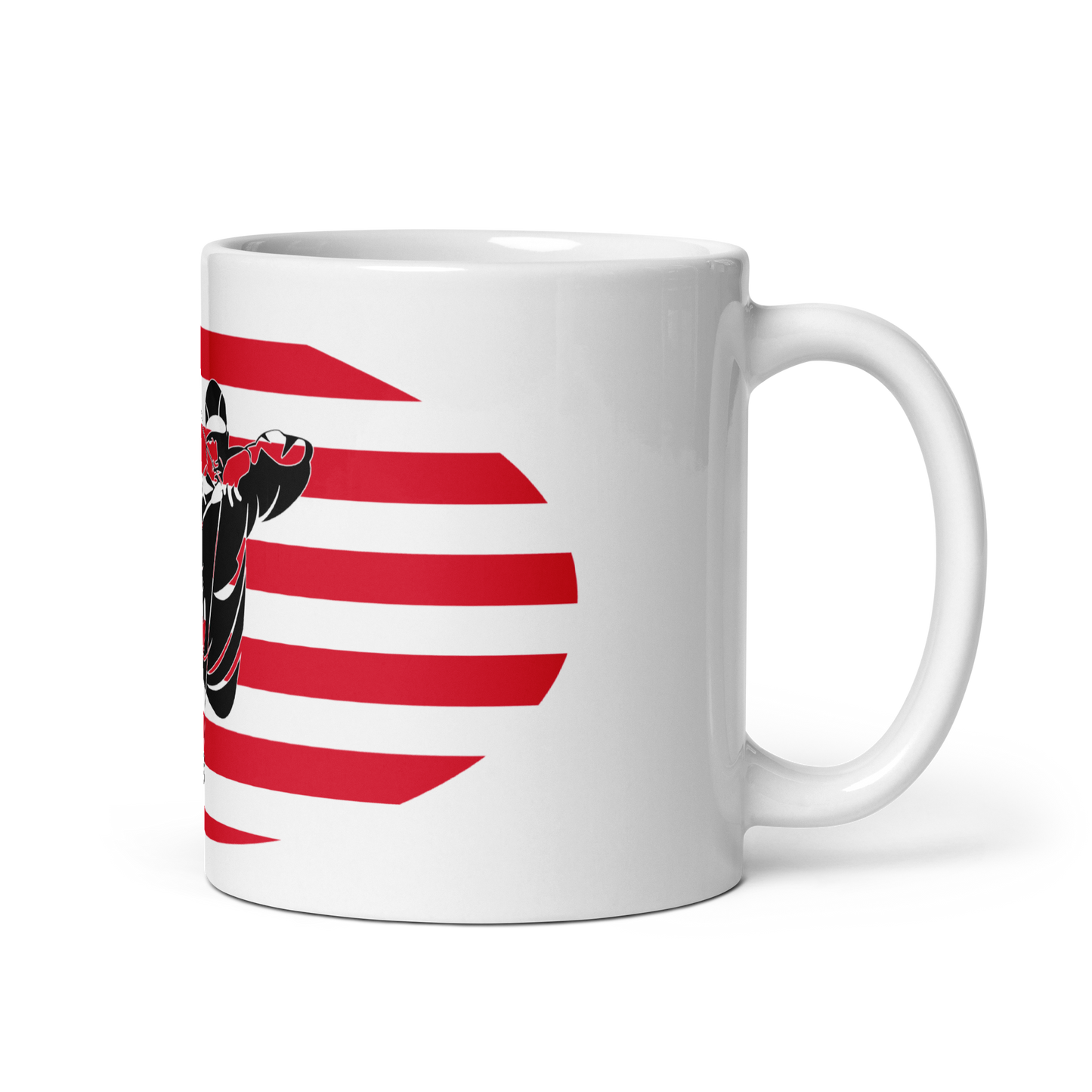 American Archery White glossy mug