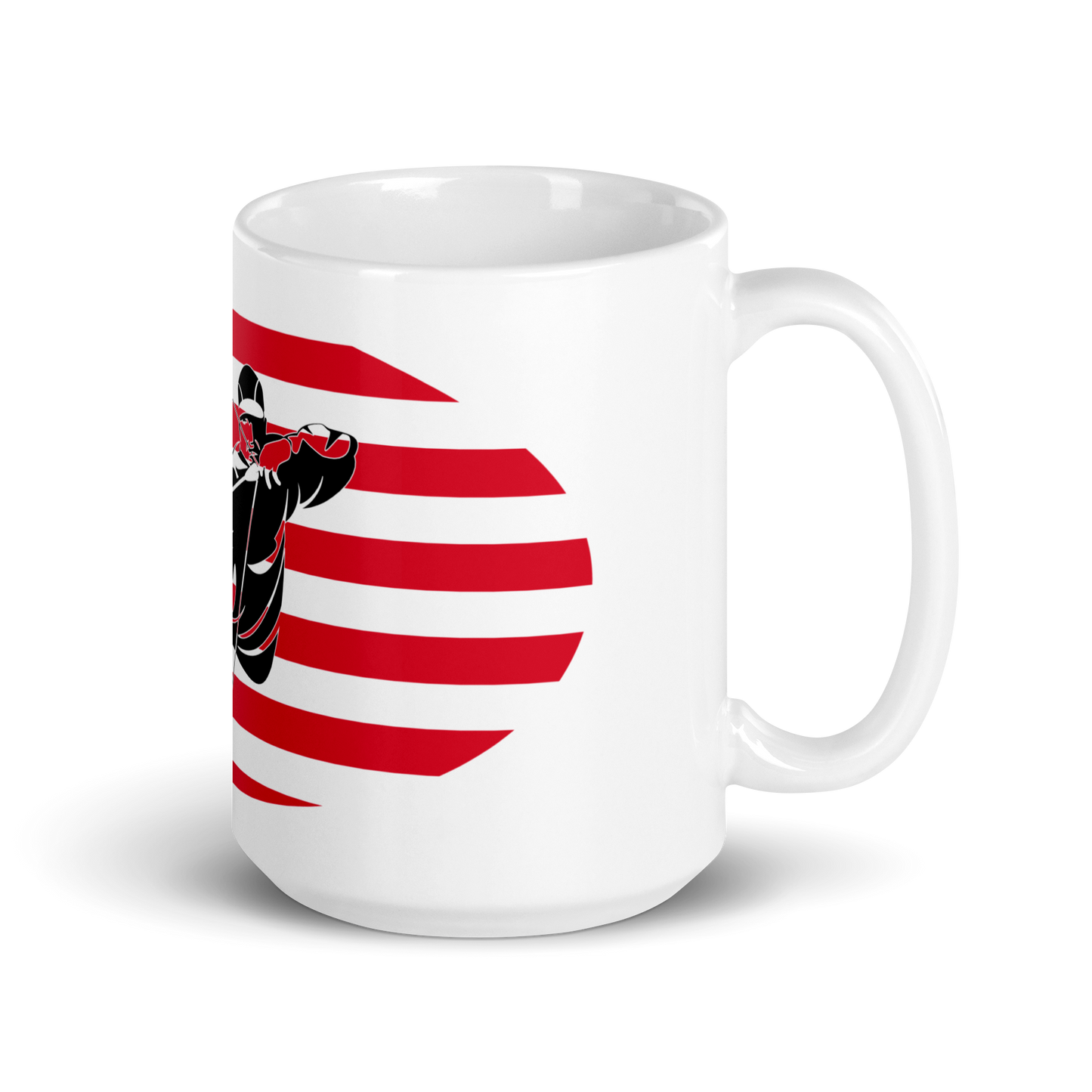 American Archery White glossy mug