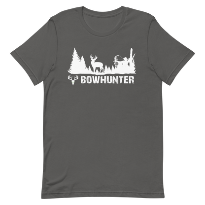 Bowhunter White Short-Sleeve Unisex T-Shirt