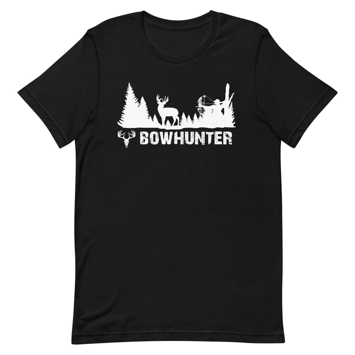 Bowhunter White Short-Sleeve Unisex T-Shirt