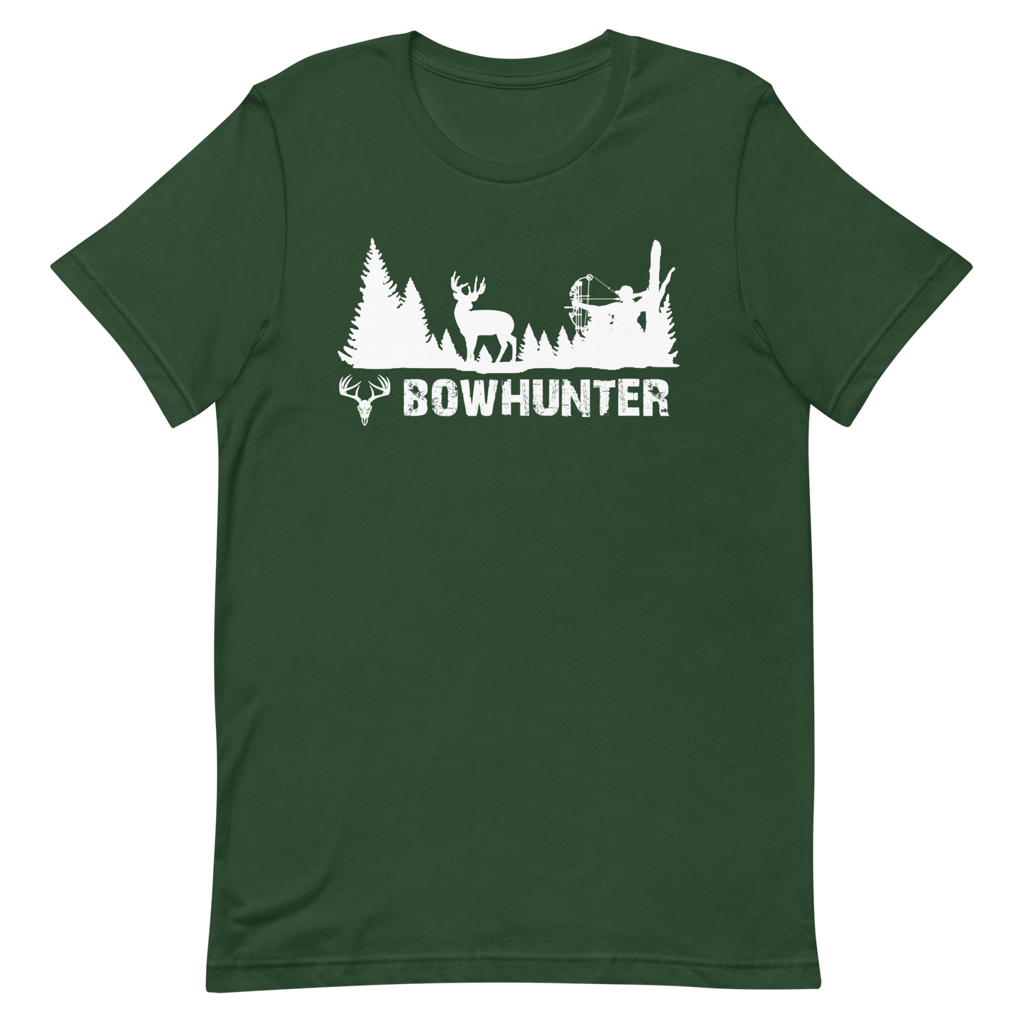 Bowhunter White Short-Sleeve Unisex T-Shirt