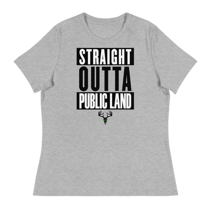 Straight Outta Public Land Women's Relaxed T-Shirt